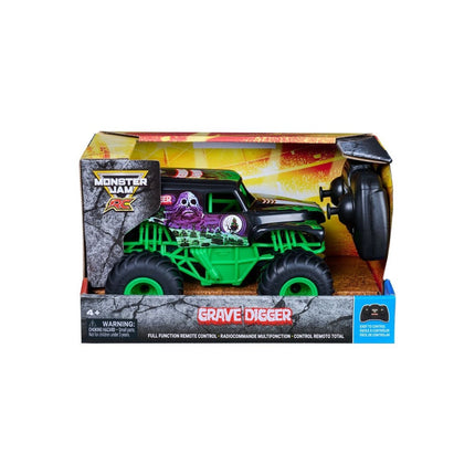 Camión Radiocontrolado Grave Digger Escala 1:24 Monster Jam