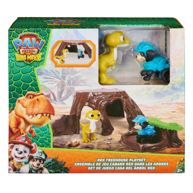 Playset Casa del Árbol de Rex Paw Patrol La Dino Película