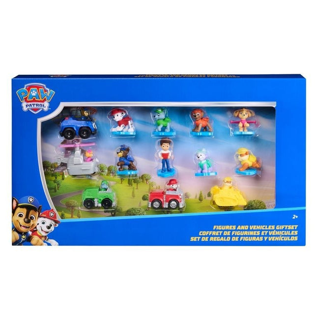 Set de Regalo Figuras y Vehículos Paw Patrol