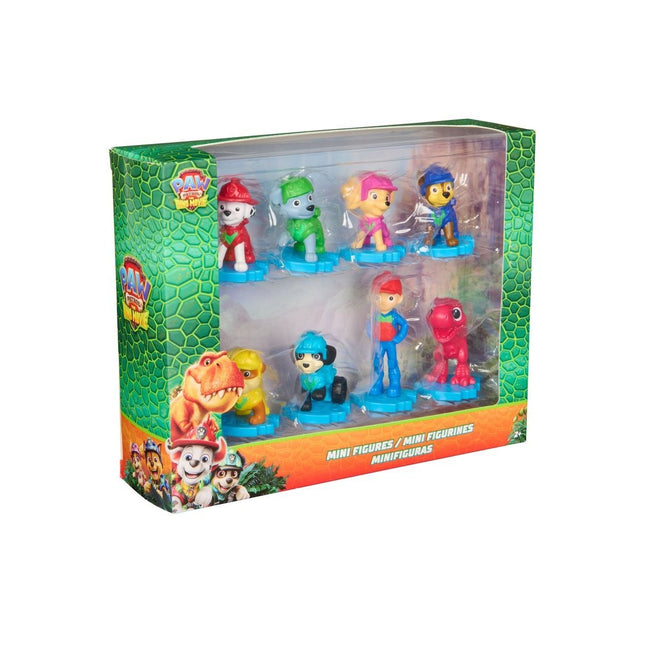 Pack 8 Mini Figuras La Dino Película Paw Patrol