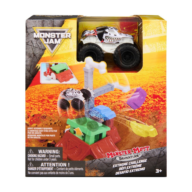 Playset Extreme Challenge Monster Mutt Dalmatian Jump Monster Jam