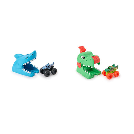 Mini Playset Lavado de Autos Monster Jam
