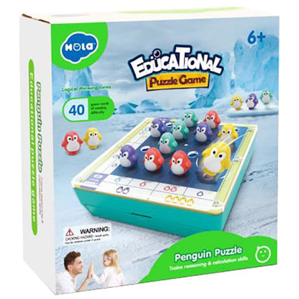 Juego Puzzle De Pinguinos