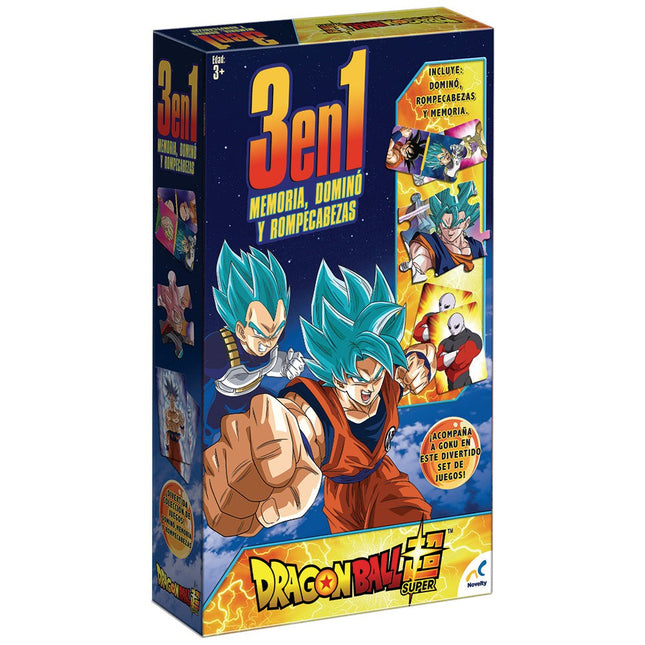 Set de Juegos 3 en 1 Dragon Ball Super