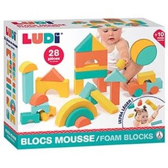 BLOCS CONSTRUCTION MOUSSE