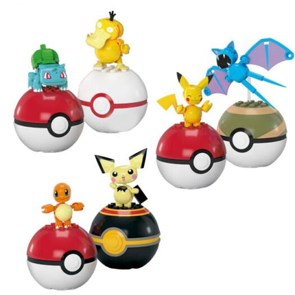 MEGA Pokemon Juguete de Construccion Pokebola coleccion 3