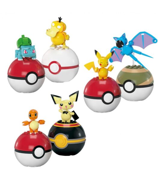 MEGA Pokemon Juguete de Construccion Pokebola coleccion 3
