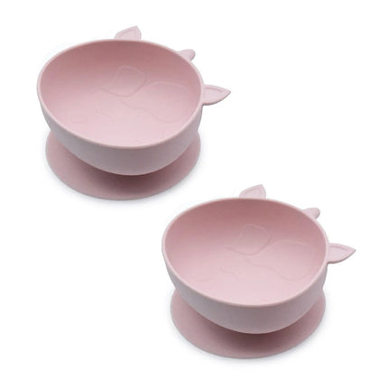 Pack De 2 Bowls De Silicona Con Succión Unicornio