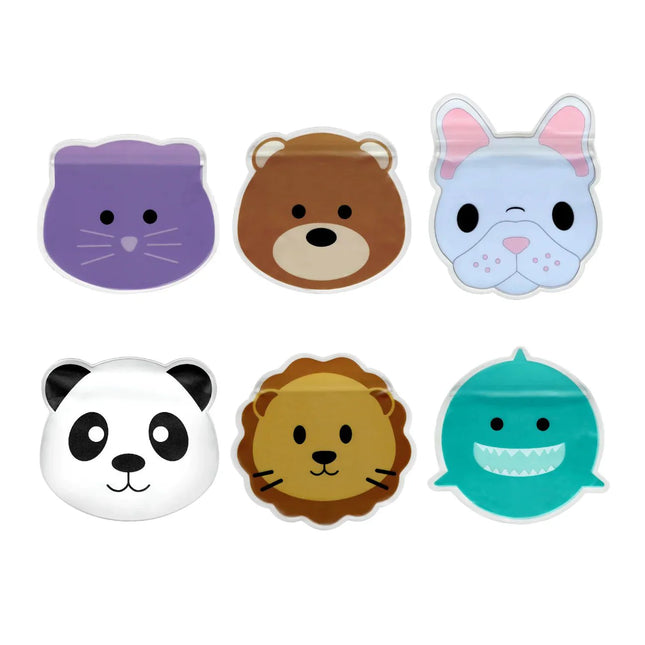 Pack De 6 Bolsas Reutilizables Para Snacks
