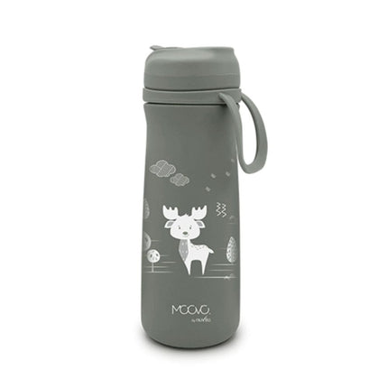 Botella térmica KiddieKit acero inoxidable Sage green 500 ml - Nuvita