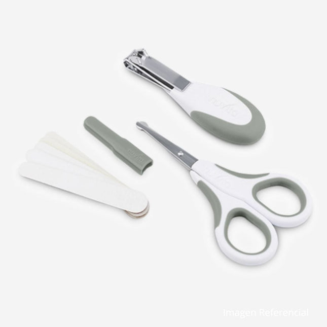 Kit de uñas para bebés Sage Green - Nuvita