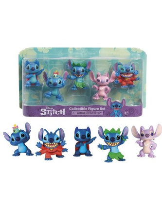 STITCH SET DE 5 FIGURAS DE COLECCIÓN