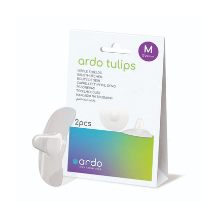 Pezoneras de silicona Ardo Tulips 2 uns Talla S