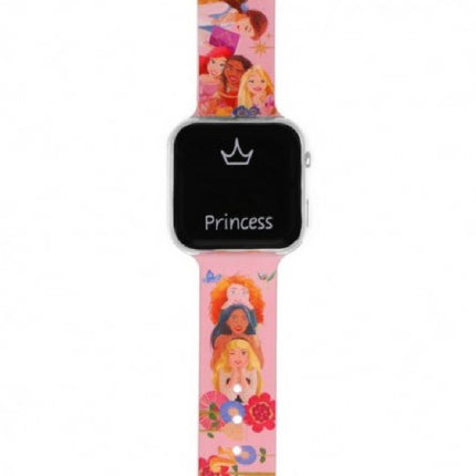 RELOJ PRINCESAS LED ROSADO TEEN