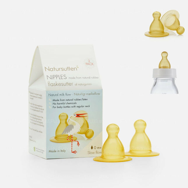 Natursutten Nipple Slow, 2-PK