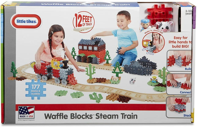 Waffle Blocks Steam Train