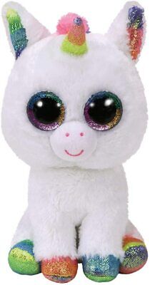 TY BEANIE BOOS PIXY UNICORNIO BLANCO REGULAR