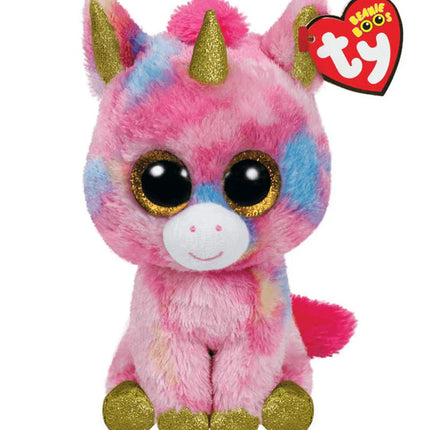 TY BEANIE BOOS FANTASIA UNICORNIO GRANDE