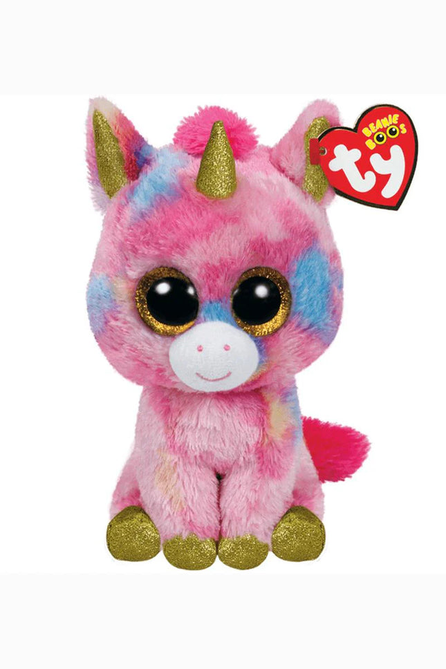 TY BEANIE BOOS FANTASIA UNICORNIO GRANDE