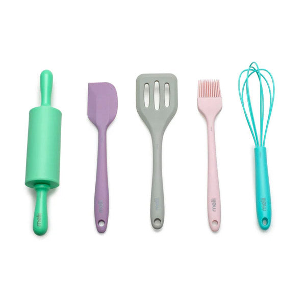 Set De 5 Utensilios De Repostería Infantil