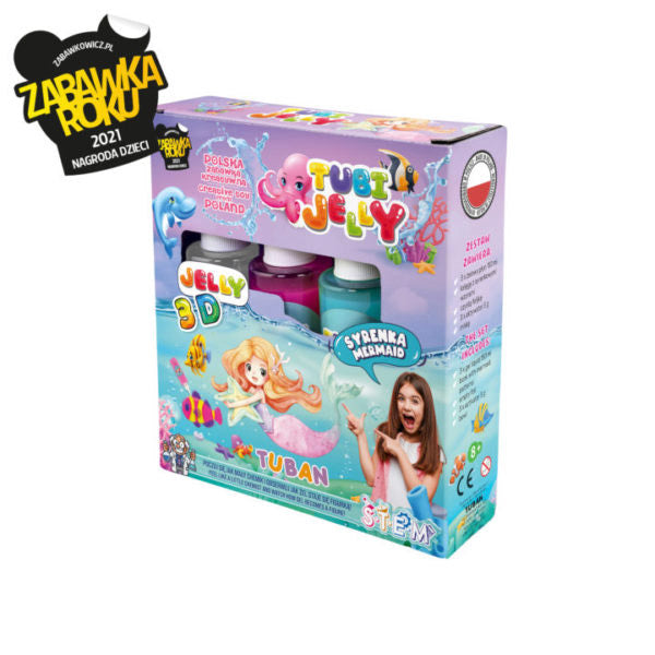 Set Tubi Jelly 3 Colores - Sirena