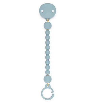 BROCHE BOLITAS SILICONA AZUL