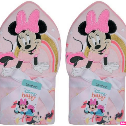 TOALLA CAPUCHA MINNIE