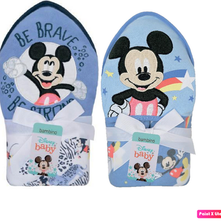 TOALLA CAPUCHA MICKEY