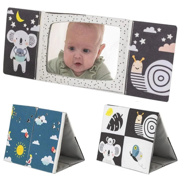 Tummy-time mirror Book