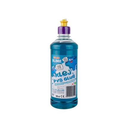 Pegamento PVA con Brillo 500 ML - Azul