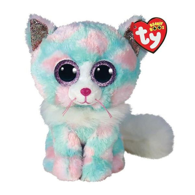 TY BEANIE BOOS OPAL GATO PASTEL MEDIUM