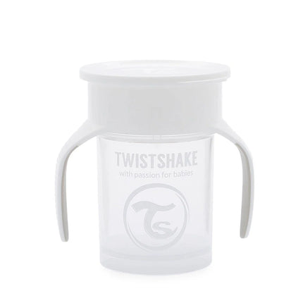 Vaso 360 Twistshake Blanco