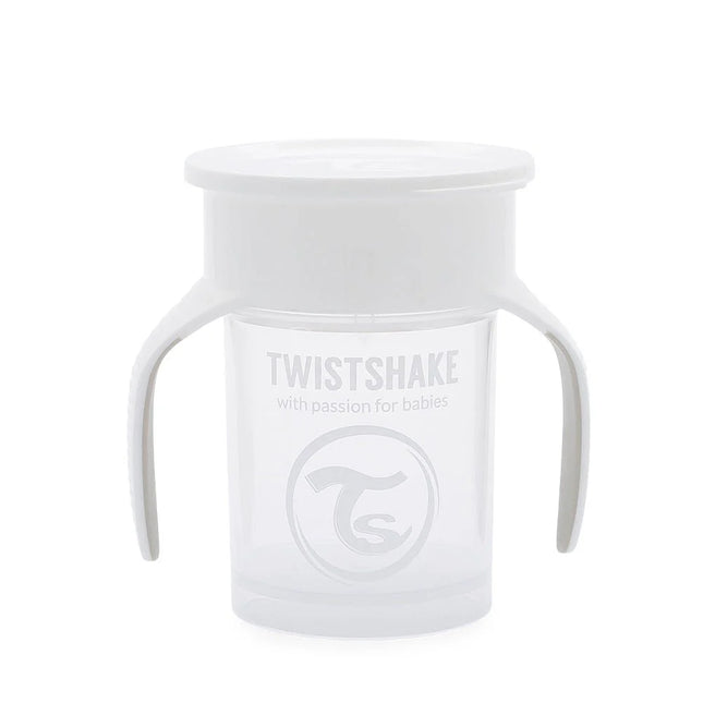 Vaso 360 Twistshake Blanco