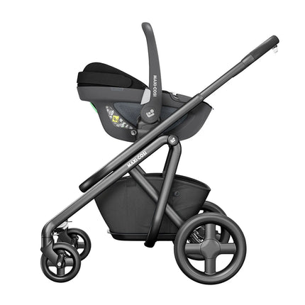 Coche Travel System  Zelia 3 + Pebble 360° + Family Fix Esse