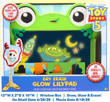 Toy Story 5 - Pizarra Lilypad Dry Erase con Luz que Brilla