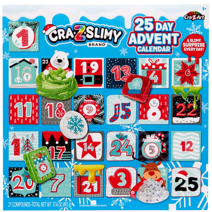 Cra-Z-Slimy Calendario de Adviento 25 Días