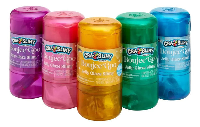 Cra-Z-Slimy Boujee Goo Jelly Glaze Slimy Surtido