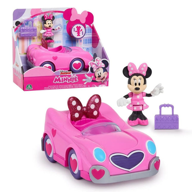 Minnie Mouse - Vehículo con Figura y Accesorios